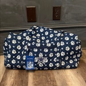 Vera Bradley Dallas Cowboys Duffel Bag - NWT